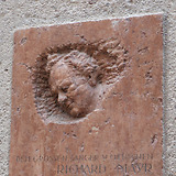 Gedenktafel am Geburtshaus in Salzburg, Linzer Gasse 9