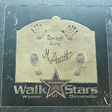 Wiener Gasometer, Walk of Stars, Marianne Mendt