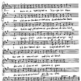 Abb. 6: „Was Österreich ist“. Ausführende: Gesang: S. Ninić, Violine: Adula Ibn Quadr, Mandoline: F. Fellner, Kontrabass: Ch. Petschina. – Aus: „Wie schön Österreich ist“, CD 1997, Nr. 4, Transkription: Ursula Hemetek