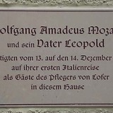 Gedenktafel in Lofer am Haus des ehemaligen Pfleggerichtes