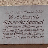 Gedenktafel in Salzburg, Universitätsplatz 19