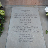 Grabplatte in Salzburg, Friedhof St. Peter