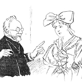 Siegmund Natzler (als Notar) in der am Carltheater gespielten Operette Bum-Bum von J. Stern (Wiener Bilder, 8.11.1896, 9)