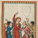 Cod. Pal. germ. 848 Große Heidelberger Liederhandschrift (Codex Manesse), Zürich, ca. 1300 bis ca. 1340