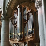 Chororgel des Neuen Doms in Linz, 1989