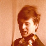 Beim Geigentag im Mai 1980