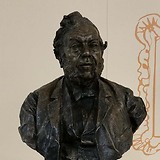 Gedenkbüste im Kaiser Franz Josef-Spital, Mutter-Kind- und OP-Zentrum, Eingang Süd (Wien X)