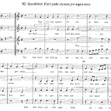 Wolfgang Schmeltzl, Guter, seltzamer und kunstreicher teutscher Gesang (DTÖ 147/148), hrsg. von R. Flotzinger, Graz 1990, S. 78, Nr. XI (T. 1–11).