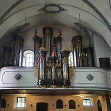 Orgel in der Basilika Rankweil, 1985