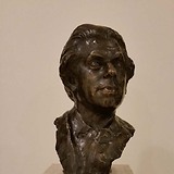 Büste im Foyer des „Hauses für Mozart“/Felsenreitschule Salzburg