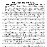 Franz Sales Reiter, Der Zecher und sein Krug (Die Liedgenossen 1.9.1863, 36)