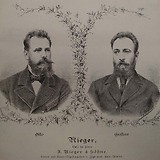 Otto und Gustav Rieger (Musiker-Courier 5.1.1879, 1)
