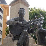 Ausschnitt aus dem Alszauberbrunnen, Elterleinplatz (Wien XVII)