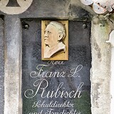 Franz Rubisch, Grab auf dem Stiftsfriedhof Sankt Lambrecht/St.