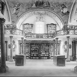 Bibliothekssaal (1672–1674), Fotografie 1920.