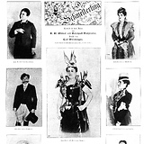Hauptdarsteller der im Theater an der Wien gespielten Operette Der Schmetterling (Wiener Bilder 22.11.1896, 11)