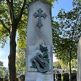 Grab von Johann Schrammel am Friedhof Hernals (Wien XVII)