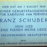 Gedenktafel Zwillinggasse 1 (Wien XIX)