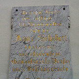 Gedenktafel am ehem. Schulhaus, Dr. Ignaz-Seipel-Platz 1 (Wien I)