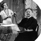 Leo Slezak gemeinsam mit Jessie Virogh in Die Herren vom Maxim (Wiener Bilder, 5.2.1933, 20)