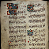 Offizium für Mariä Himmelfahrt im Brevier St. Florian, Cod. XI 384, fol. 361v (Anfang 13. Jh.)