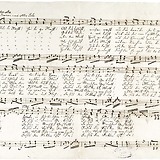 Franz Xaver Gruber, Autograph VII, um 1860