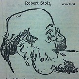 Robert Stolz, karikiert von Dolbin (Der Götz von Berlichingen 3/42 [1924], 6)