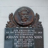 Gedenktafel Straubingerplatz (Bad Gastein)