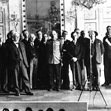 Ansprache zum „Tag der Musikpflege“ (23.4.1933) im Kongresssaal des Bundeskanzleramts (Wiener Bilder, 30.4.1933, 11 [r.])