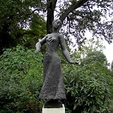 Heinrich Deutsch, Oscar-Straus-Denkmal (1959). Oscar-Straus-Park, Wien XIII
