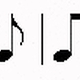 Charakteristisches Rhythmusmuster der Tyrolienne