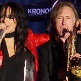 Gemeinsam mit Nena bei deren Konzert am 14.12.2019 am Talstationsgelände des Millenniums-Express am Nassfeld/K