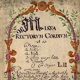 Romanus Weichlein, Missa rectorum cordium 1687