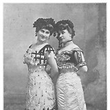 Camilla Weigang (links) und Hermine Gerzhofer (Sport & Salon 11.4.1903, 17)