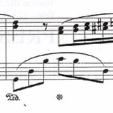 Frédéric Chopin, Mazurka op. 37 Nr. 2 G-Dur, traditionelle Notation