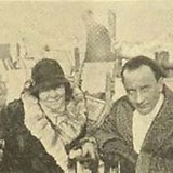 Trojan Wellisch und Charlotte Waldow während eines Urlaubs auf der Rax (Österr. Illustrierte Zeitung 3.5.1931, 15)