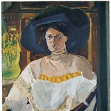 Etta Werndorff vor Oktober 1910, gemalt von A. Schönberg