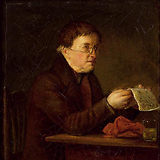 Johann Michael Neder, Der Schulmeister, 1835 (Auktionshaus im Kinsky).