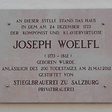 Gedenktafel Salzburg, Festungsgasse 4