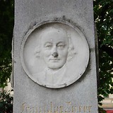 Medaillonrelief am Meidlinger Künstler-Gedenkstein